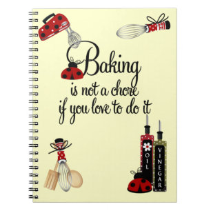 Backing Lady Bug Notebook Notizblock