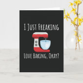 Backkarten Bäcker Bäckerei Koch Konditor Lebensmit Karte (Gelbe Blume)