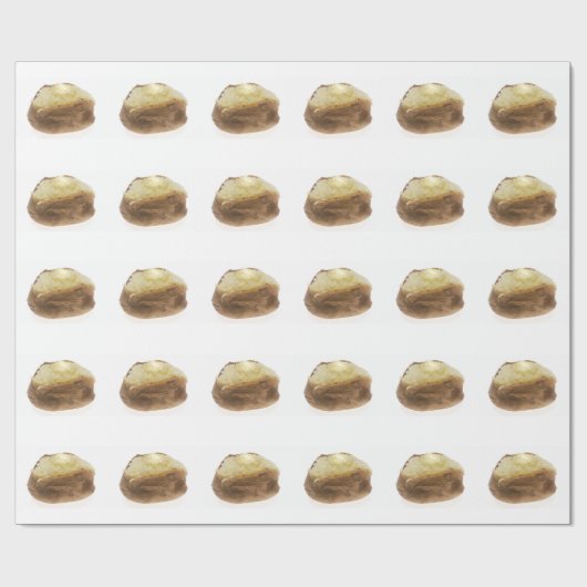 Backkartoffel Geschenkpapier (Flach)