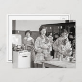 Backklasse, 1935 postkarte (Vorne/Hinten)