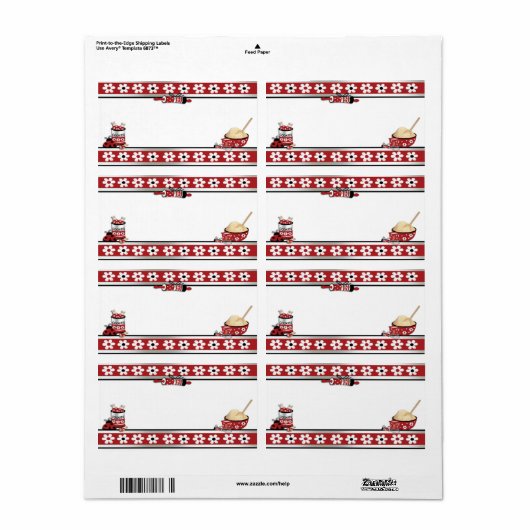 Backkochetikett (Vorne)