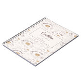 Backkochmuster | Cookies Rezept Notebook Notizblock (Linke Seite)