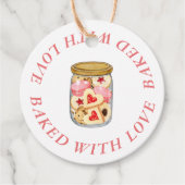 Backkochthemas aus eigener Liebe Geschenkanhänger (Vorderseite)