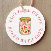 Backkochthemas aus eigener Liebe Geschenkanhänger