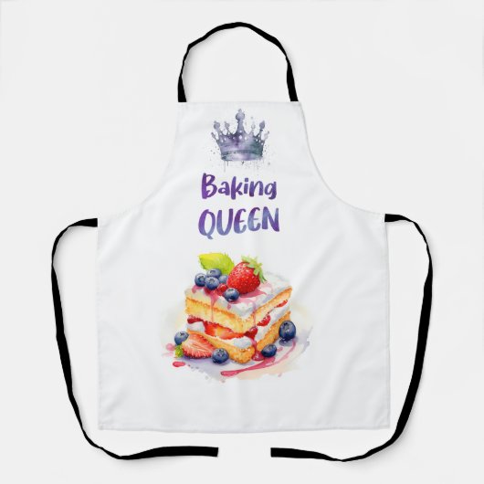 Backkönigin Schürze (Vorderseite)