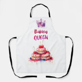 Backkönigin Schürze (Vorderseite)