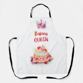 Backkönigin Schürze (Vorderseite)