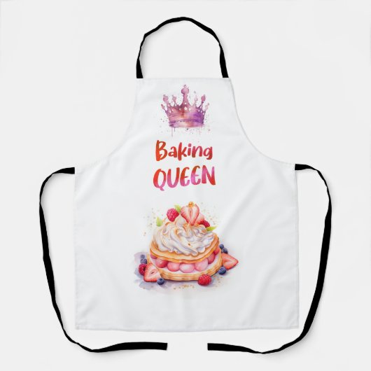 Backkönigin Schürze (Vorderseite)