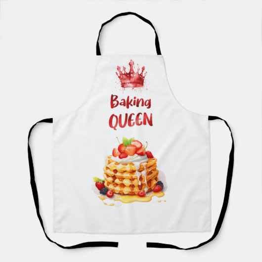 Backkönigin Schürze (Vorderseite)