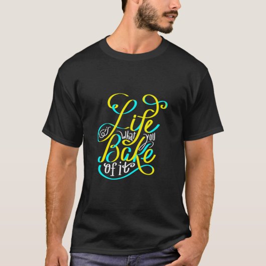 Backkuchen Baker Koch Kochen Mama Lady T-Shirt (Vorderseite)