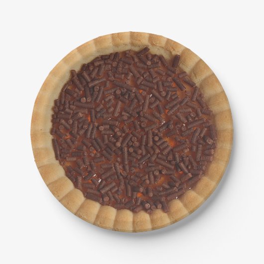 Backkuchen-Cookie Pappteller (Vorderseite)