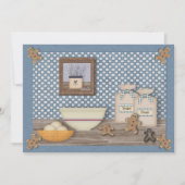 Backkuchen Cookie Swap Einladung (Vorderseite)