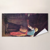 Backkuchen, Jean-Francois Millet Badehandtuch (Badehandtuch)