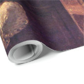 Backkuchen, Jean-Francois Millet Geschenkpapier (Rolleneckpunkt)