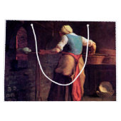 Backkuchen, Jean-Francois Millet Große Geschenktüte (Rückseite)