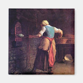 Backkuchen, Jean-Francois Millet Magnet (Vorne)