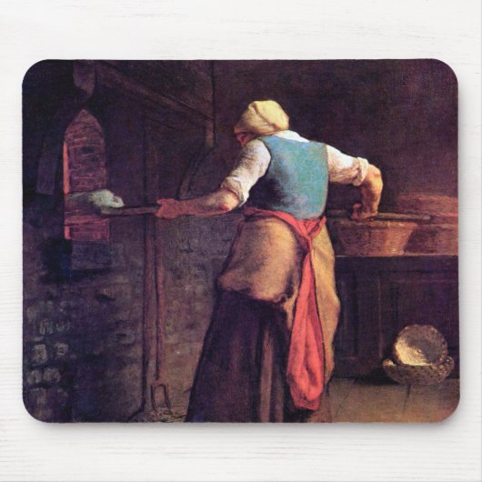 Backkuchen, Jean-Francois Millet Mousepad (Vorne)