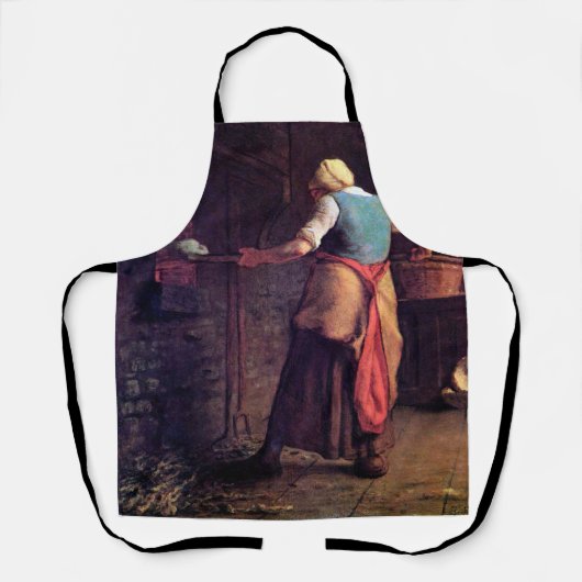 Backkuchen, Jean-Francois Millet Schürze (Vorderseite)