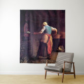 Backkuchen, Jean-Francois Millet Wandteppich (Beispiel)