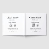 Backkuchen mit Zutaten aus Liebe q r Gästebuch (Voll)