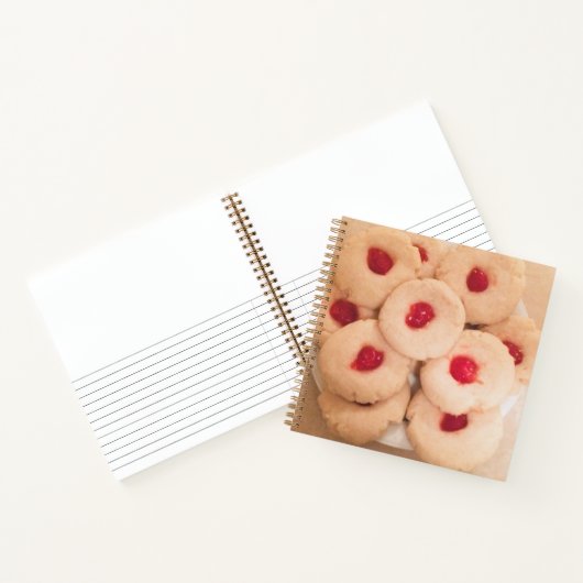 Backkuchen Rezept Notizblock (Innenseite)