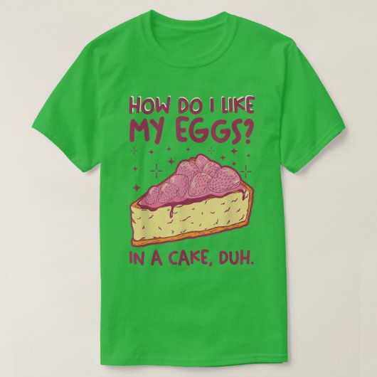 Backkuchen T-Shirt (Design vorne)