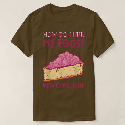 Backkuchen T-Shirt (Design vorne)