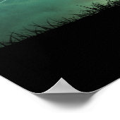 Backlit Calgary Crosses with Clouds Osterposter Poster (Ecke)