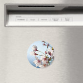 Backlit Cherry Blossoms Magnet (In Situ (Geschirrspüler))
