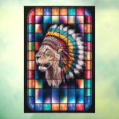 Backlit Stated Glass Window with Mosaic - Fensteraufkleber (Blatt 3)