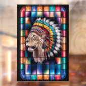 Backlit Stated Glass Window with Mosaic - Fensteraufkleber (Blatt 2)