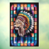 Backlit Stated Glass Window with Mosaic - Fensteraufkleber (Blatt 3)