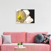 Backlit White Daffodil Blume Leinwanddruck (Insitu (Wohnzimmer))