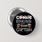 Backmannskapitän gingerbrot Weihnachten Button (Vorne & Hinten)