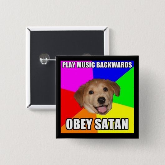 Backmasking Knopf Button (Vorne & Hinten)