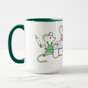 Backmäuse-Tasse Tasse