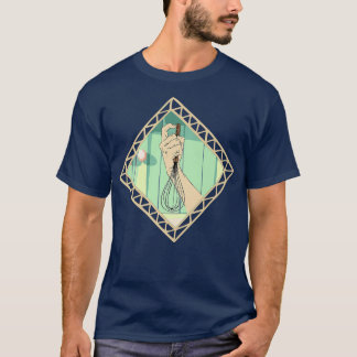 Backmuffe Kekse Kuchen Whisk Whisking - Ba T-Shirt