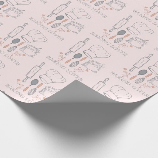 Backmuster Geschenkpapier (Ecke)