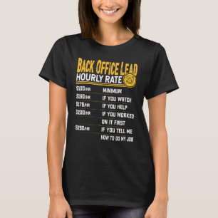 Backoffice-Lead-Raten-Back-Office-Leader T-Shirt