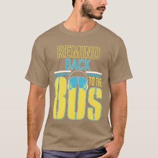 Backohe 80er Retro Walkman Junge T-Shirt