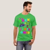 Backohe Flower Power Retro T-Shirt (Vorne ganz)