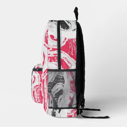 Backpack – Abstract Land Bedruckter Rucksack (Rechts)