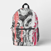 Backpack – Abstract Land Bedruckter Rucksack (Vorderseite)