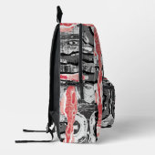 Backpack – Abstract Land Bedruckter Rucksack (Links)