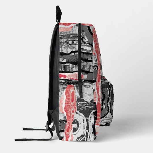 Backpack – Abstract Land Bedruckter Rucksack (Links)