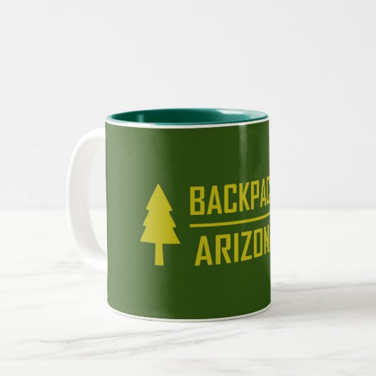 Backpack Arizona Zweifarbige Tasse (Vorderseite Links)
