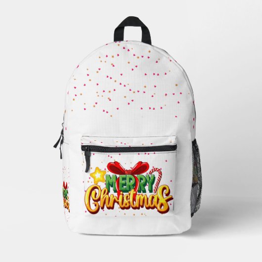 Backpack Bedruckter Rucksack (Vorderseite)