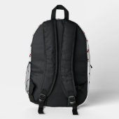 Backpack Bedruckter Rucksack (Rückseite)