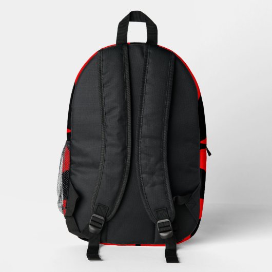 Backpack Bedruckter Rucksack (Rückseite)