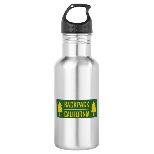 Backpack California Edelstahlflasche (Vorderseite)